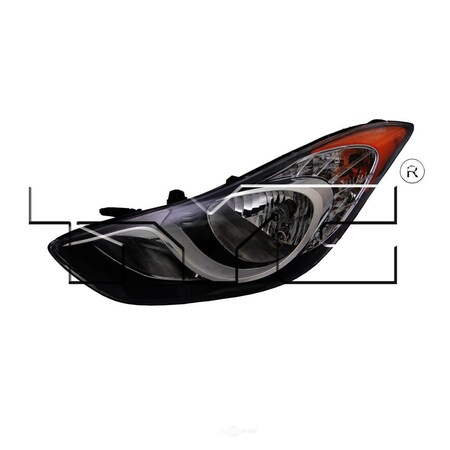 Tyc Headlight Assembly, No Tyc 20-12552-00 20-12552-00